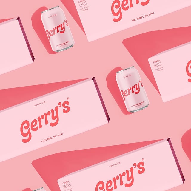 Multiple boxes of Gerry's Watermelon and Mint